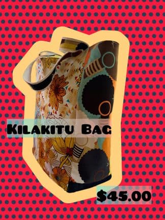 Kilakitu Bag. Hand crafted bag using traditional African patterns..